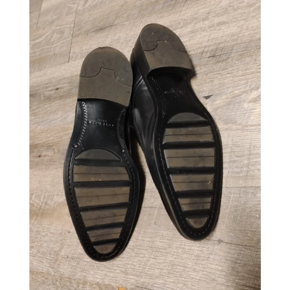 Cole Haan Warner Grand Penny Loafer Black Leather Size 13M C33223